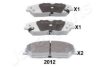 JAPANPARTS PA-2012AF Brake Pad Set, disc brake